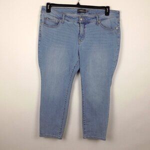 Torrid Perfect Skinny ankle Premium stretch Mid-rise Jeans Size 18S